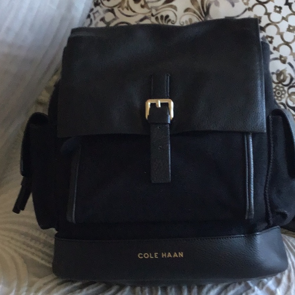 Black backpack